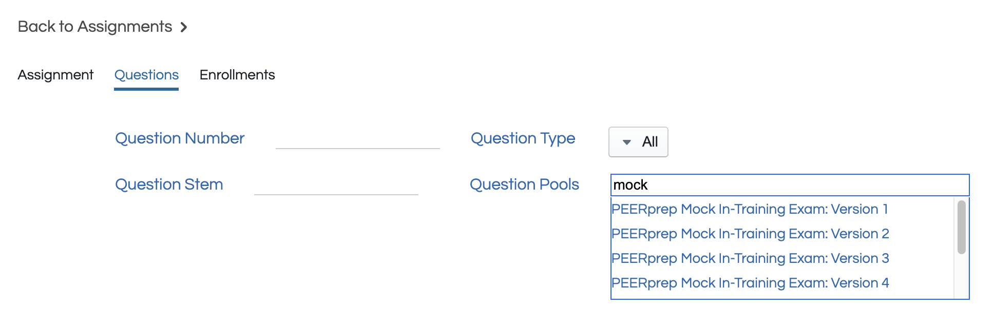 PEER ITE Assignments Screenshot PEER_ITE_Assignments_121624.png