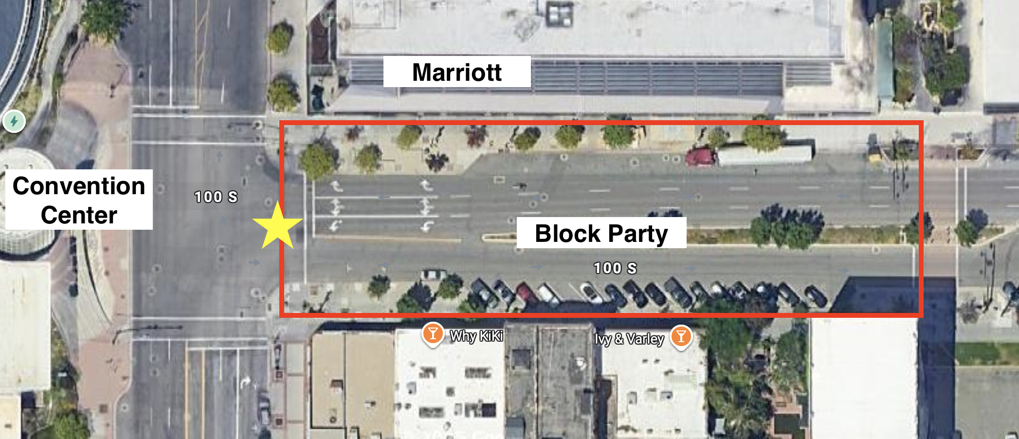 ACEP25 Block Party Map